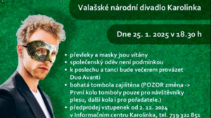 Sportovní maškarní ples - Valašské národní divadlo